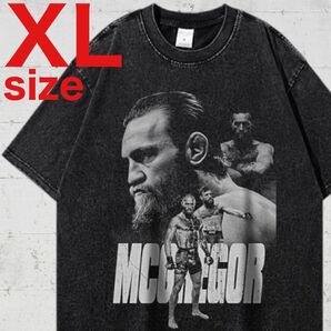 McGregor マクレガー ウォッシュ加工 半袖 Tシャツ ブラック XL