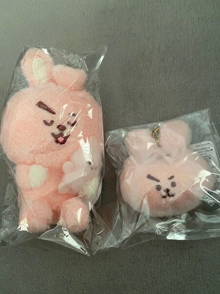 BT21 COOKY ぬいぐるみとマスコットチャーム(Fluffy Big Hugs)