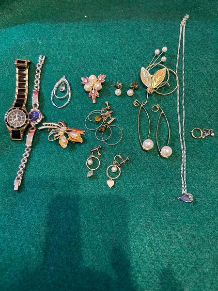 ネックレス ブローチ イミテーション ピアス