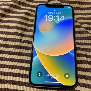 超美品iPhone X 64GB SIMフリー シルバー