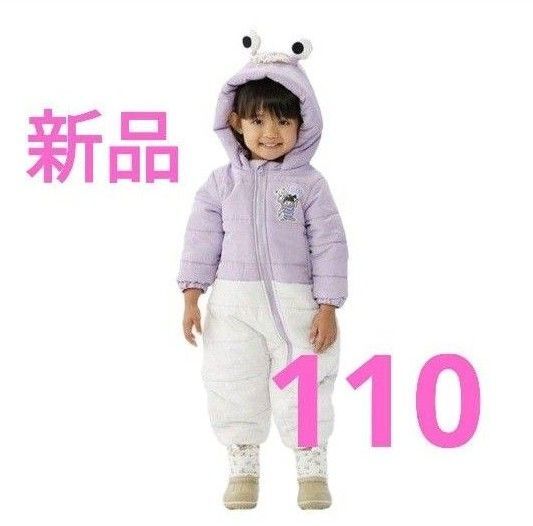 新品 ディズニー モンスターズインク ジャンプスーツ スノーウェア ブー 110 スキーウェア コート ブー サリー