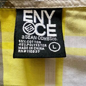 【ENYCE by Sean Combs/ヴィンテージチェックシャツ】 ヒップホップ黄金期の残り火 サイズL