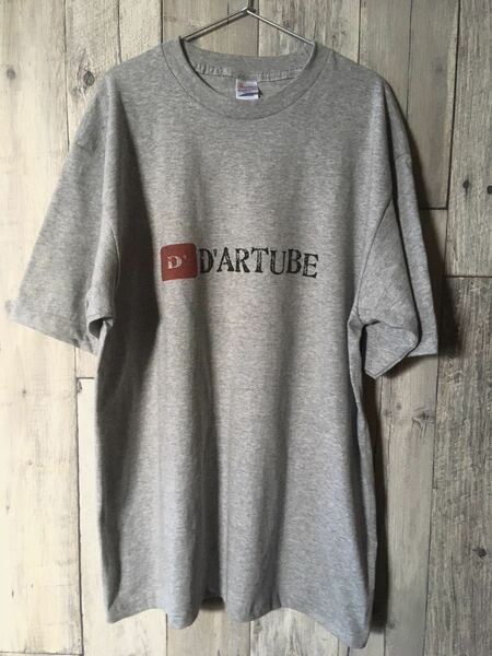 【新品即決/送料無料】Youtuber ユーチューバー ビッグTシャツ グレー D'Artube D'Arts チャリティ ボランティア L'Arc HYDE XXL 鬼滅