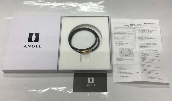 アングル【ANGLE】AE02N(e.モデル02ネックレス)ゴールド Lサイズ50㎝ 専用箱付 正規品