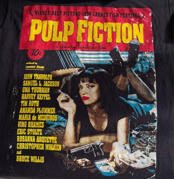 パルプ・フィクションPulp Fiction TシャツメンズM