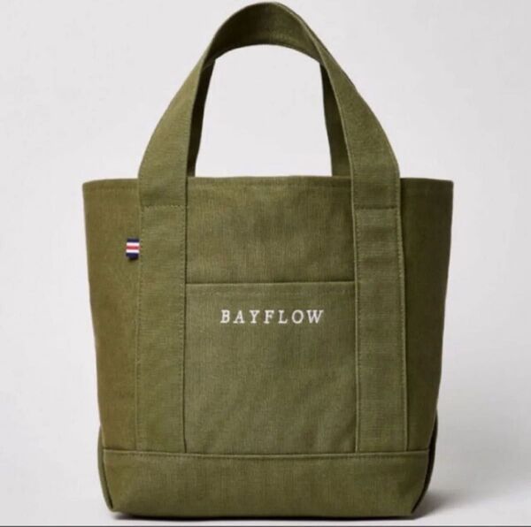 即購入可。販売終了!BAYFLOW 収納5ポケット LOGOTOTE BAG ブラック
