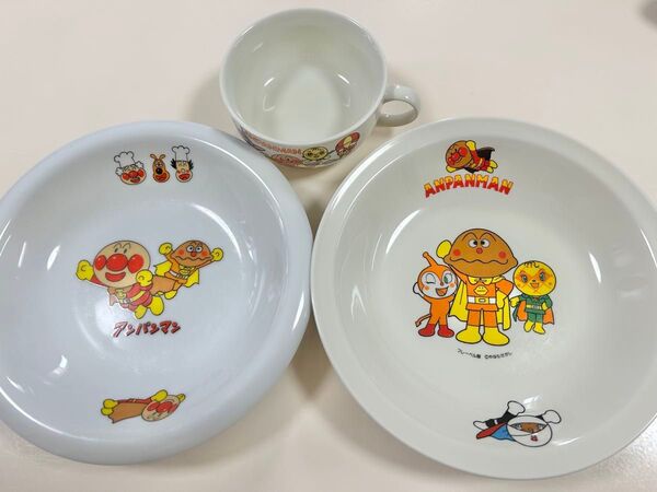 アンパンマン食器*3点