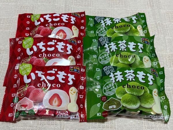 チロル 期間限定 いちごもちチョコ 抹茶もちチョコ 各6個入り×3袋