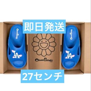 27cm 村上隆 x MLB ロサンゼルス ドジャース サンダル スリッパ