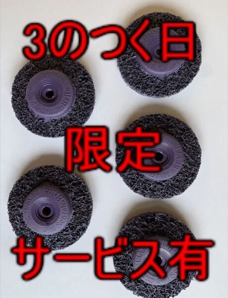 3の日限定サービス有り ベベル パープル 5個