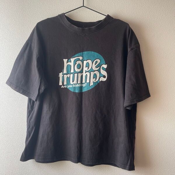 Helm ヘルム 半袖 Tシャツ 英字 プリント 古着 L