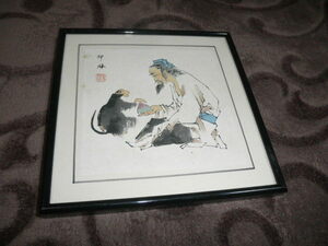 Art hand Auction @@ 中国 神猿 作者不明です｡落款あり サル 水墨画 絵画 インテリア 雑貨 その他, 美術品, 絵画, 水墨画