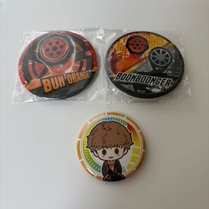 ブンブンジャー ブンオレンジ ブンブラック 缶バッジ