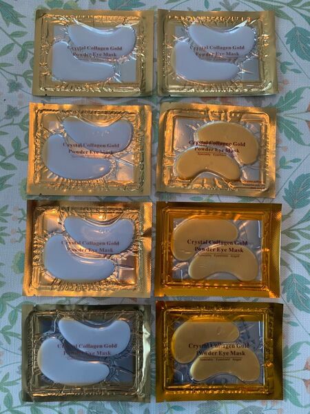 Crystal Collagen Gold Powder Eye Mask 8枚セット