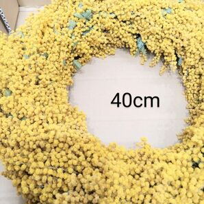ミモザリース 約40cm