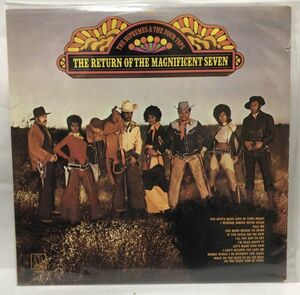 THE SUPREMES&THE FOUR TOPS シュープリームス フォートップス THE RETURN OF THE MAGNIFICENT SEVEN LPレコード