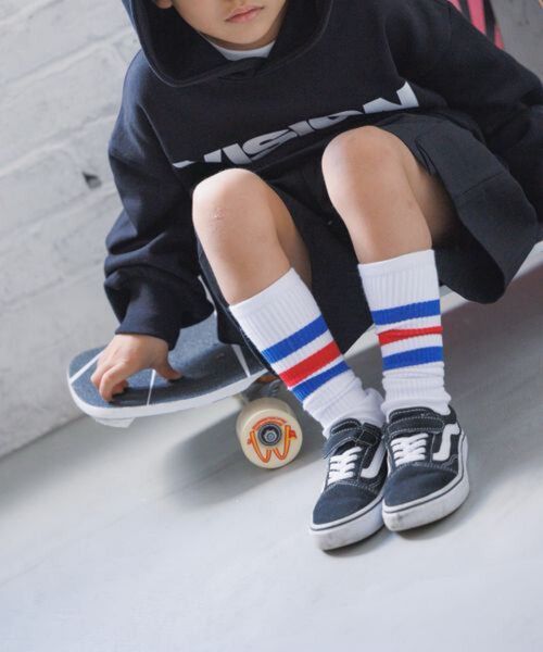 新品タグ付き【KIDS】VISIONラインソックス 19cm 20cm 21cm