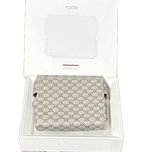 iQOS レザーフォリオ ケース ベージュ