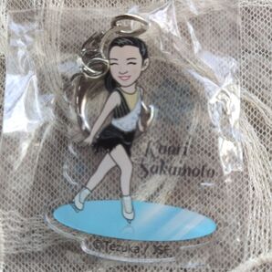 引退前!【未開封品】坂本花織さん★フィギュアスケートデザイン アクリル?キーホルダー