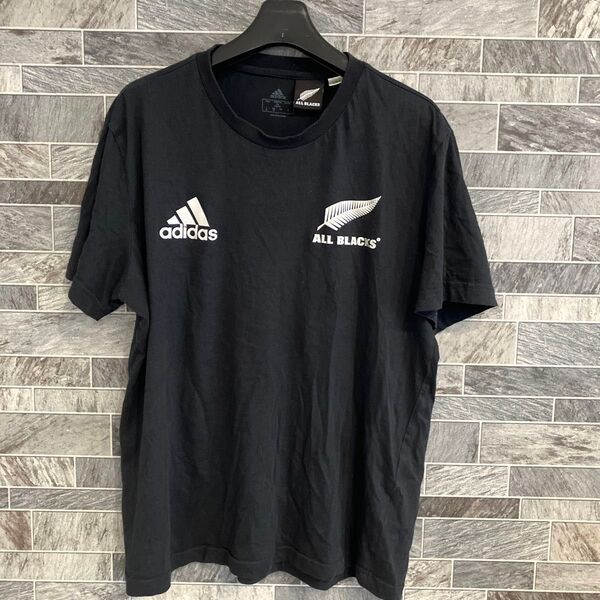 Tシャツ アディダス ブラック 半袖 M Tシャツアディダス オールブラックス 半袖