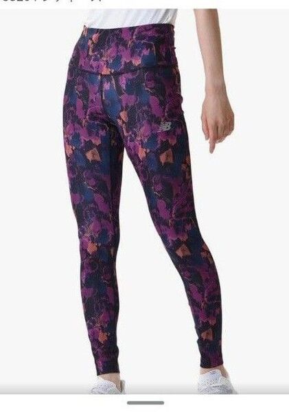 new balance スポーツタイツ 5Kプリントタイツ WP33204 M レディース