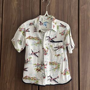 ラゲットワークス 半袖 柄シャツ 110cm