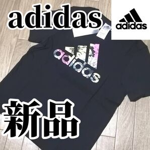 【大人気残りわずか】値下げ不可 新品 アディダス レディース 半袖 Tシャツ Мサイズ 黒 ブラック 正規品