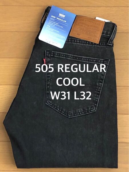 Levi's 505 REGULAR PERFORMANCE COOLNEVER TOO W31 L32