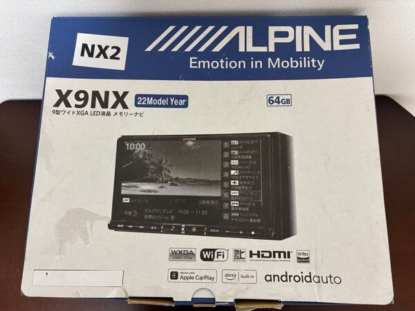 ALPINE ビックX 9インチ X9NX2