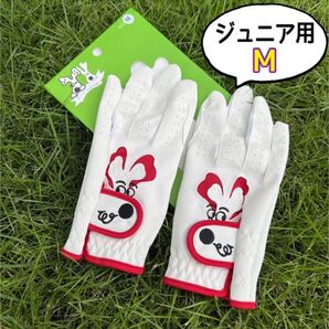 ジュニアゴルフグローブ 子供用ゴルフグローブ キッズ用ゴルフグローブ:M