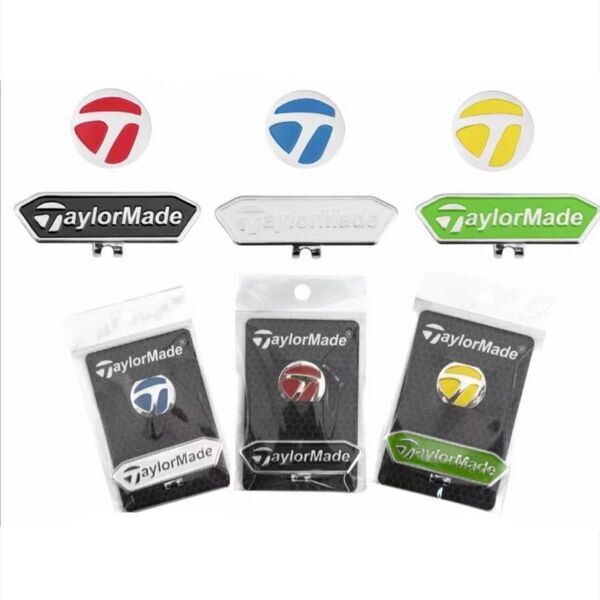 ゴルフ ボールマーカー クリップマーカー/TaylorMadeテーラーメイド