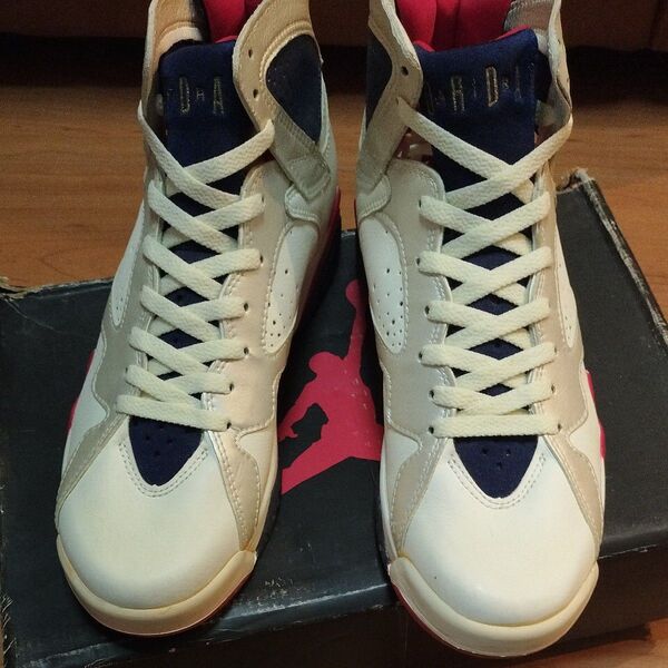 新品 1992年製 NIKE AIR JORDAN 7 27cm ナイキ エア ジョーダン7 オリジナル オリンピックモデル