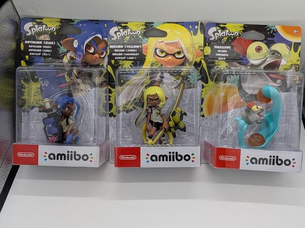 新品未開封 amiibo オクトリング インクリング コジャケ 3個セット