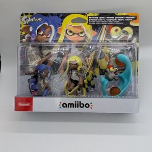 新品未開封 amiibo トリプルセット スプラトゥーン