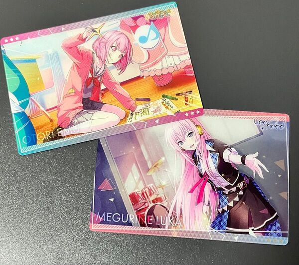 プロジェクトセカイ ウエハース カード 鳳えむ 巡音ルカセット(バラ売り可)