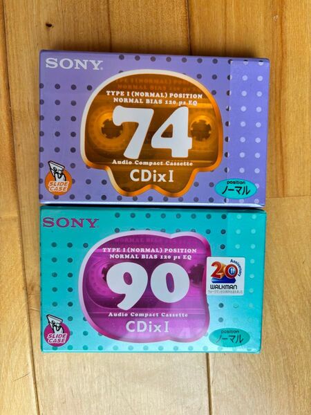 SONY カセットテープ ノーマルポジション