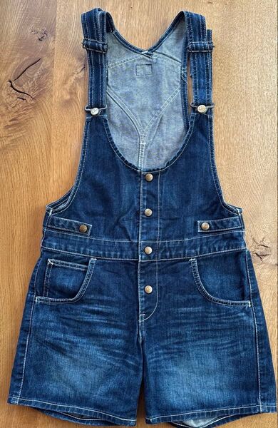 Lee デニムオーバーオール ショートパンツ