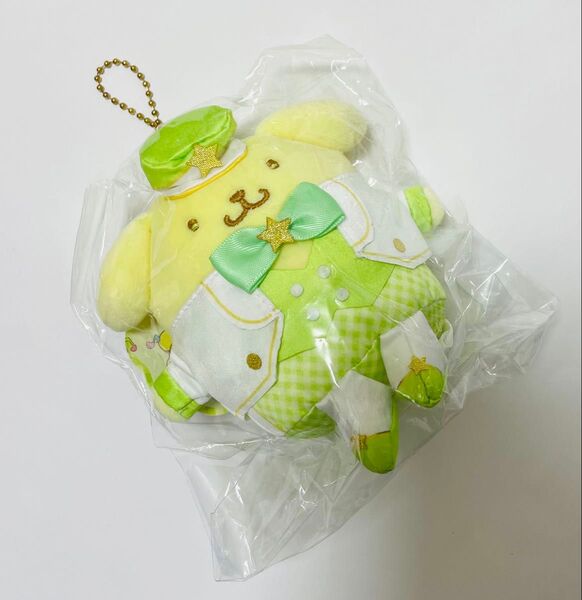サンリオ むにゅぐるみパティオ ギンガムパレード ポムポムプリン マスコット