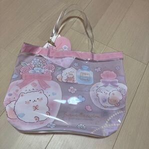 プールバック トートバッグ ねこ サンエックス