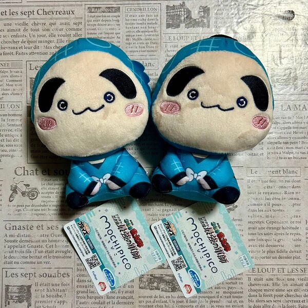 【匿名発売】劇場版忍たま乱太郎もちぴこ しんべえぬいぐるみ 2体セット