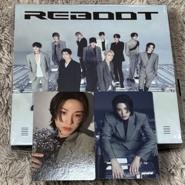 TREASURE アルバム REBOOT CD デジパック 韓国盤 ジョンファン トレカ