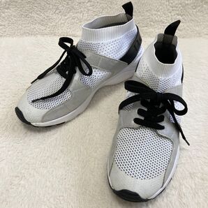 美品☆nouer ヌエール メッシュスニーカー ソックスシューズ 24cm