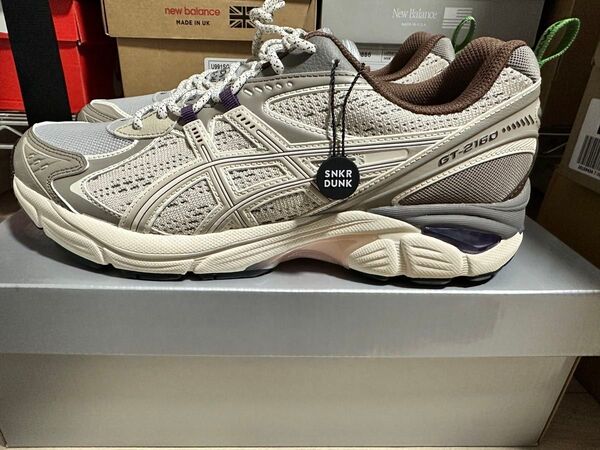 WOOD WOOD × Asics GT-2160 Cream/Oatmeal