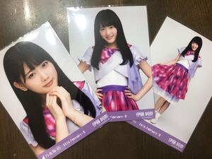 乃木坂46 伊藤純奈 紅白衣装 2016 February-Ⅱ 2015 紅白 衣装 生写真 ヨリ チュウ ヒキ 三種 コンプ