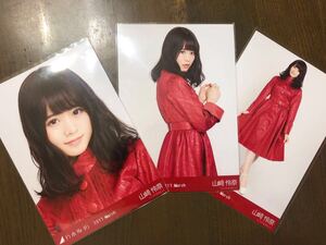 乃木坂46 山崎怜奈 紅白衣装2 2017.March 会場限定 生写真 ヨリ チュウ ヒキ 三種 コンプ