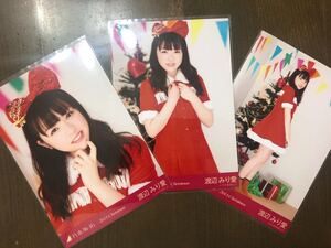 乃木坂46 渡辺みり愛 会場限定 生写真 2015.Christmas ヨリ チュウ ヒキ