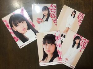 乃木坂46 岩本蓮加 個別 生写真 2018.Valentine 五種 コンプ バレンタイン