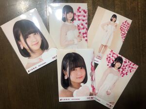 乃木坂46 中村麗乃 個別 生写真 2018.Valentine バレンタイン 五種 コンプ