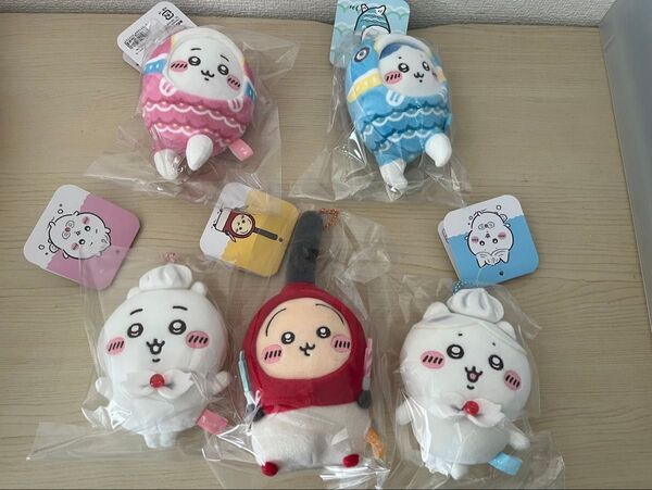 即発送新品ちいかわ 誕生日マスコット 鯉のぼりなマスコット 5種セット