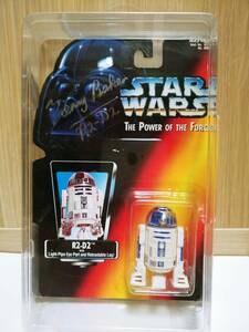 Star Wars R2-D2 позиций человек подписан 